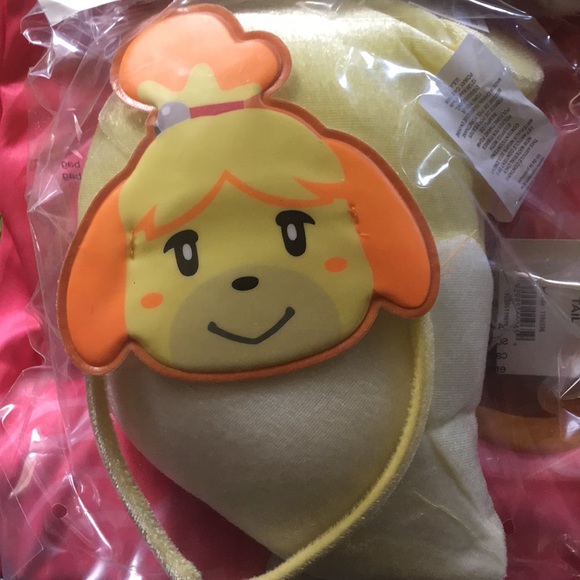 Animal Crossing Isabelle Classic Girls Halloween Costume Size Large 10-12 - Picture 3 of 7